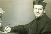San Juan Bosco (1815-1888) hizo pivotar todas sus obras educativas sobre dos pilares: la devoción eucarística y el amor a la Virgen María.