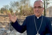 Monseñor Rafic Nahra, estrecho colaborador del cardenal Pizzaballa en Jerusalén.