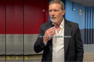 Antonio Banderas, 65 años, 50 en los escenarios, ha sentido algo nuevo en este escenario, que enlaza con Dios y sus raíces
