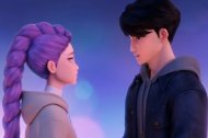 Los dos principales protagonistas de K-Pop Demon Hunters
