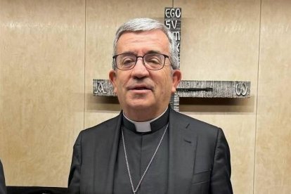 Luis Argüello, presidente de la Conferencia Episcopal Española, en la Plenaria de Noviembre de 2024