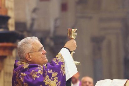 El obispo Demetrio Fernández.