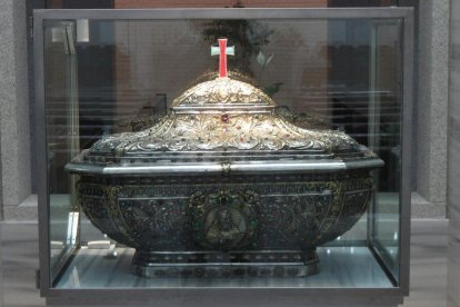 Las reliquias de San Juan de Mata en Salamanca.