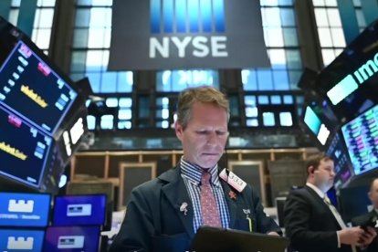 Inversor en Wall Street.