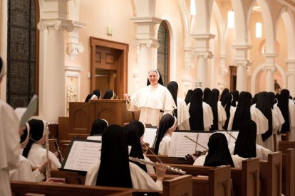Las dominicas de Nashville, una de las congregaciones más joven y numerosa de los Estados Unidos.