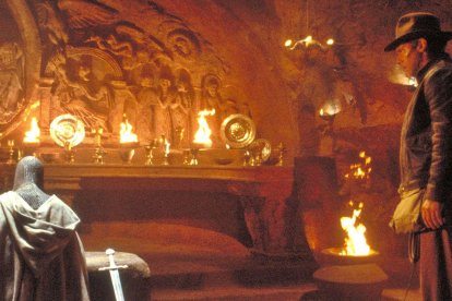 'Indiana Jones y la Última Cruzada' (1989) de Steven Spielberg fabuló sobre el Santo Grial, algo que no tiene sentido ante el carácter histórico y documentado de la reliquia real.