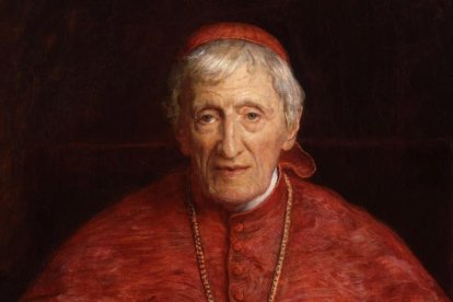 El cardenal Newman, en un retrato del pintor prerrafaelita John Everett Millais.