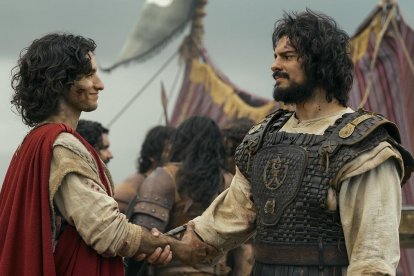 David y Jonatán en la teleserie La Casa de David, una amistad bíblica que ha inspirado al arte por 3.000 años