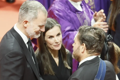 En el funeral de Huelva estuvieron muchas de las víctimas y familiares del accidente.