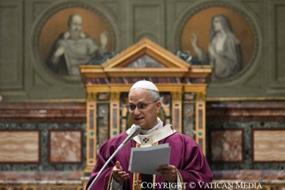 El Papa visitó la parroquia del Sagrado Corazón en Roma, junto a la estación de Termini.