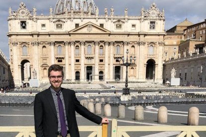 Jonas McKeown, en el Vaticano.