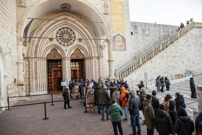 Desde el 22 de febrero y hasta el 22 de marzo, la Basílica de San Francisco de Asís acoge uno de los principales eventos de la celebración del 800 aniversario de la muerte del santo.