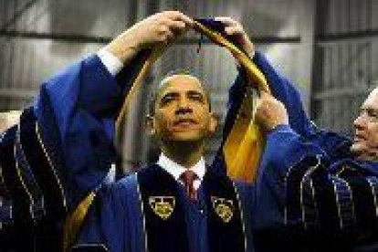 Obama en Notre Dame