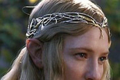 Cate Blanchett, como Galadriel