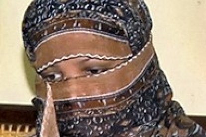 La última imagen de Asia Bibi, en prisión.