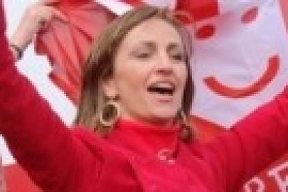 Gador Joya en un acto de Derecho a Vivir