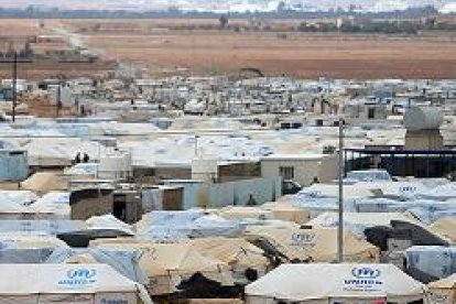 El campamento de Zaatari, de Jordania, está abarrotado de sirios que huyen de la guerra