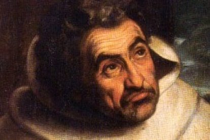 Retrato del hermano Francisco del Niño Jesús que usa Juan del Carmelo como identificativo