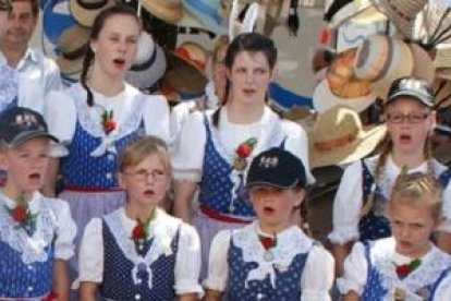 Los suizos hicieron oficial su himno a finales del s.XX, y lo cantan desde mediados del s.XIX