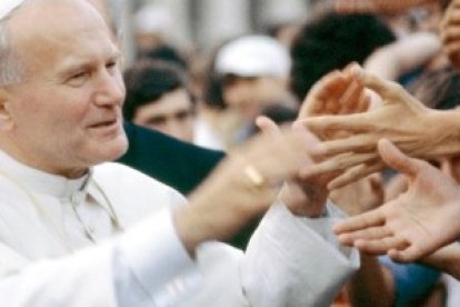 Juan Pablo II, al inicio de su pontificado