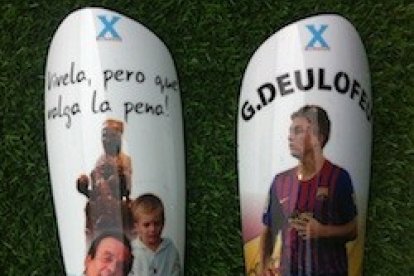 Las espinilleras de Deulofeu