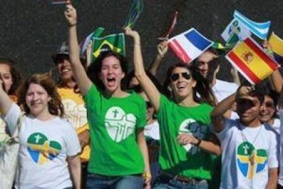 Los jóvenes de la JMJ Rio 2013 inauguran una oleada de sinergias para Brasil