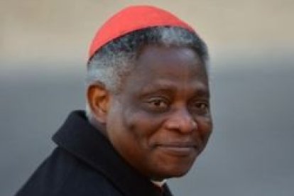 El cardenal ghanés Peter Turkson, presidente del Pontificio Consejo Justicia y Paz