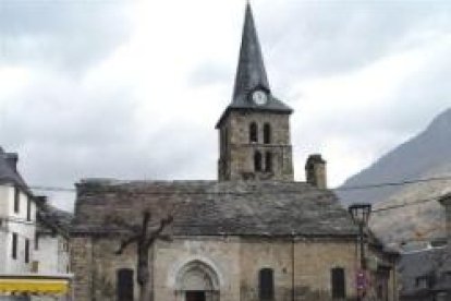 Parroquia de Bosost, del siglo XII, con añadidos, escenario del robo