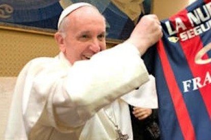 El Papa es un gran hincha del San Lorenzo de Almagro