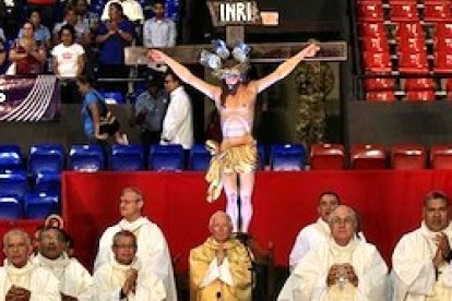 La primera diócesis de América en tierra firme fue la de Santa María la Antigua del Darién, en el actual Panamá.