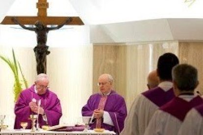 El Papa Francisco desgrana las escrituras de la Cuaresma en sus misas de Santa Marta