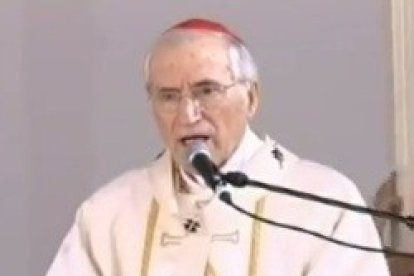 El cardenal Rouco Varela, en la Misa de las Familias de 2013