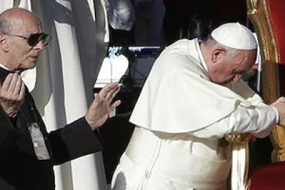 La sintonía del Papa con la Renovación Carismática se palpó de principio a fin.