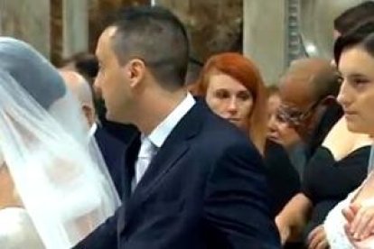 Las 20 parejas llegaron de 20 parroquias distintas de la diócesis de Roma