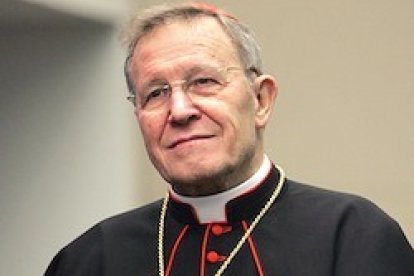 El cardenal Kasper fue presidente del Pontificio Consejo para la Promoción de la Unidad de los Cristianos.