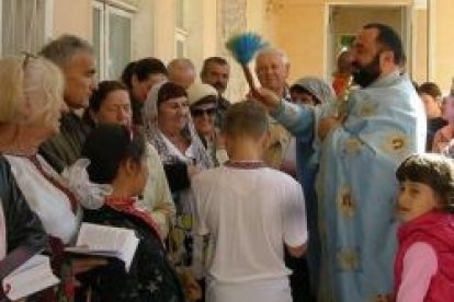 El padre Bohdan Kosteskiy es uno de los párrocos grecocatólicos de Crimea