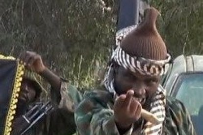 Shekau, el líder de Boko Haram en Nigeria, en un vídeo amenazador que difundió la secta yihadista... ¿será juzgado en España si se le detiene?