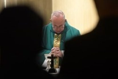 El Papa Francisco recuerda las promesas de la Palabra de Dios en las misas de Casa Santa Marta