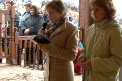 Ivetka y Katka en 2007 volvieron a la montaña en Litmanova juntas y dirigieron la oración del Rosario... suelen acudir en algunas fechas señaladas