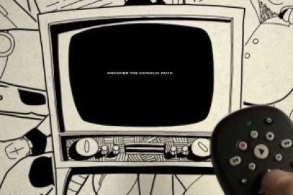 Estos son los dibujos animados del padre Schwarz para explicar el Catecismo