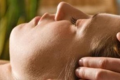 Una sesión de Reiki