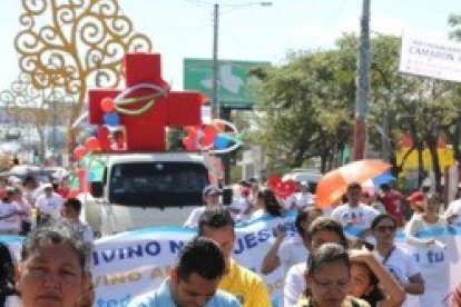 Es el quinto año que se celebra esta Marcha por la Vida para contrarrestar a los lobbies abortistas - el aborto está penalizado en Nicaragua