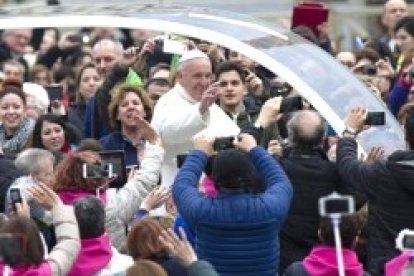 Francisco en su audiencia de los miércoles habla de la Misericordia de Dios