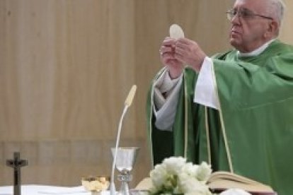 El Papa Francisco ha retomado las misas matinales diarias en la residencia Santa Marta
