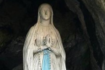 Imagen de la Virgen de Lourdes, una de las apariciones aprobadas por la Iglesia