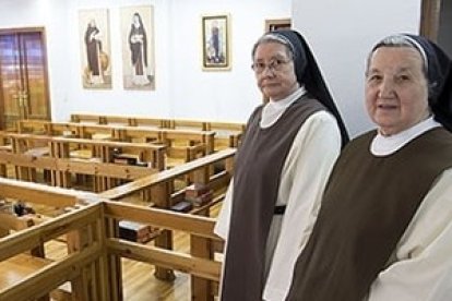 Capilla de las Jerónimas de Yunquera de Henares, donde rezan con los cristianos del pueblo - Foto Javier Pozo