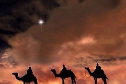 Según los Evangelios los Magos siguieron una estrella hasta Belén