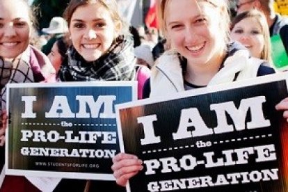 Una generación provida empuja con fuerza en Estados Unidos