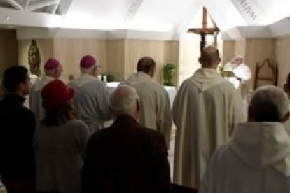 El Papa Francisco en las misas matinales de la Casa Santa Marta