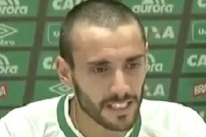 Alan Ruschel fue uno de los seis supervivientes del accidente aéreo
